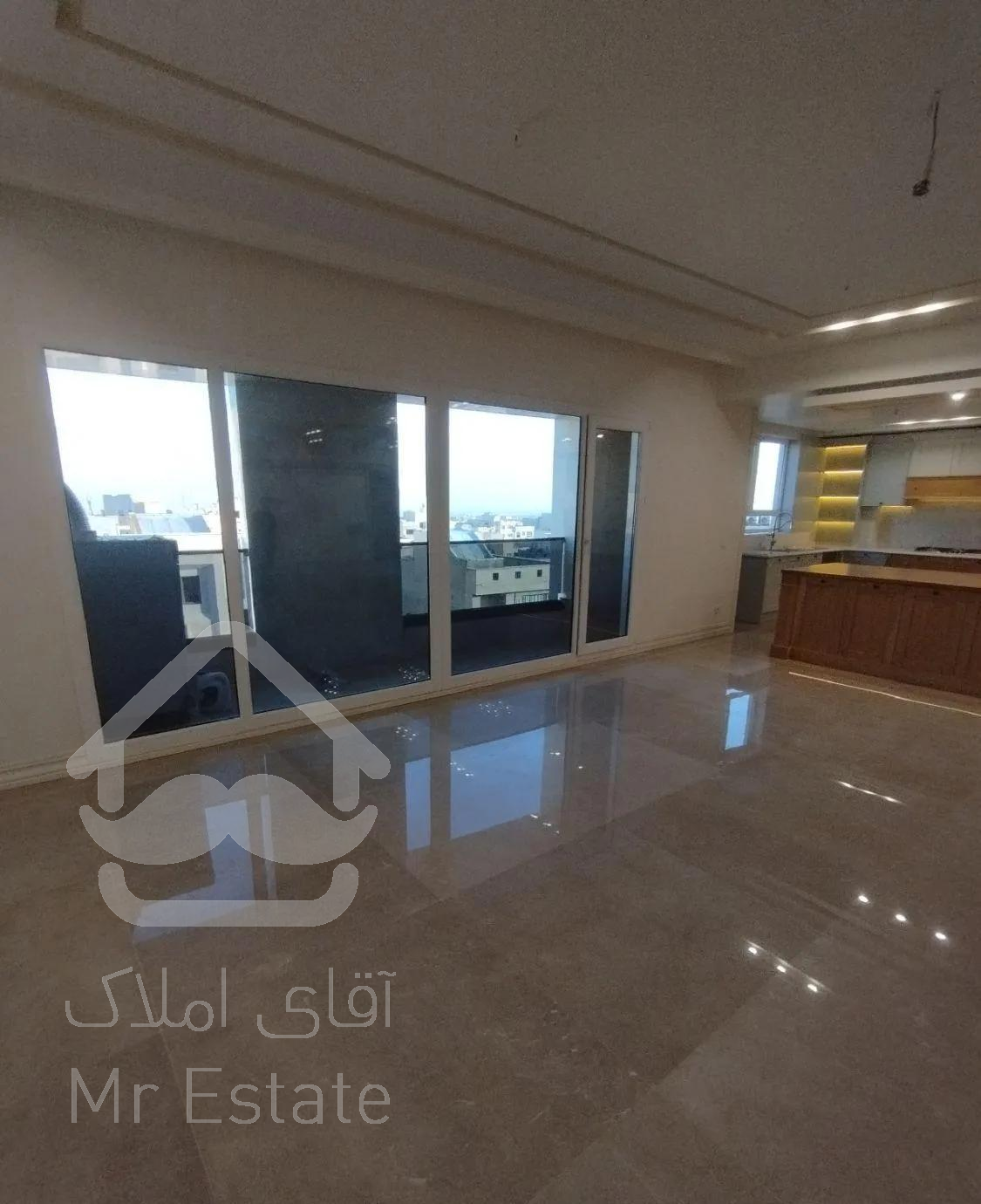 آپارتمان 125متر 3خواب/پرده خور