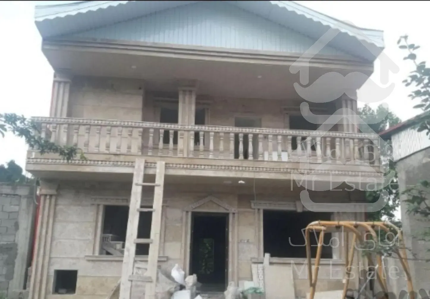 نمای سنگ کاری و کاشی کاری