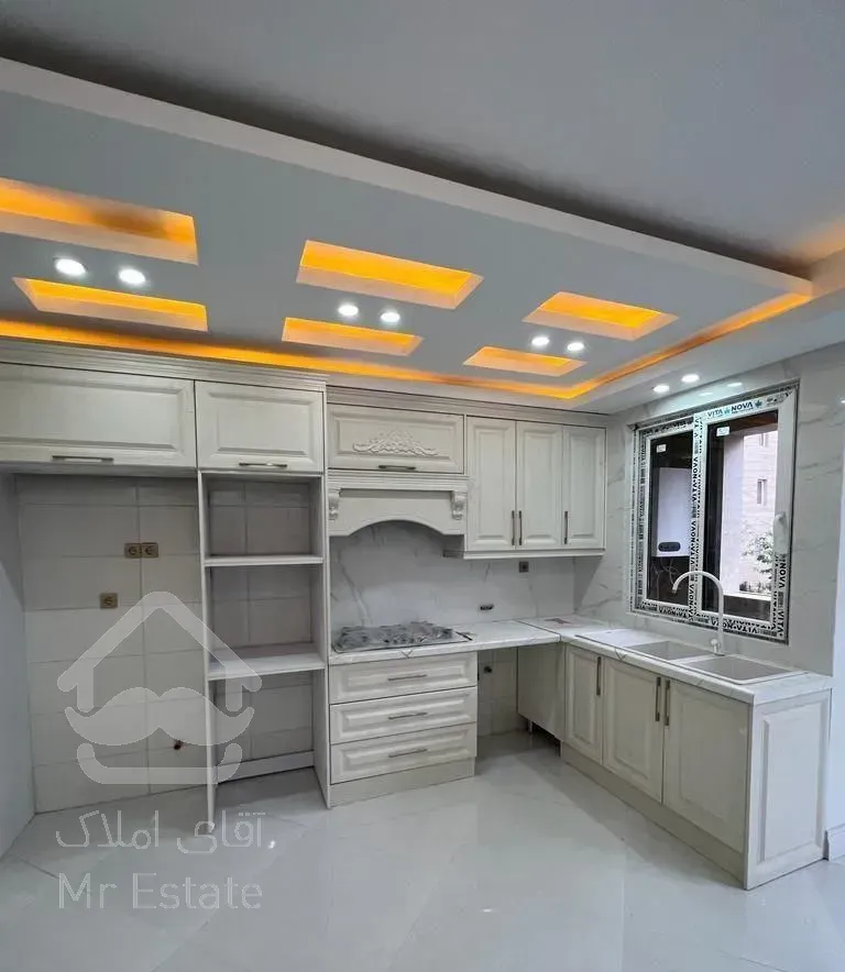 سیدخندان خواجه عبدالله ۸۰ متر کلید نخورده طبقه آخر