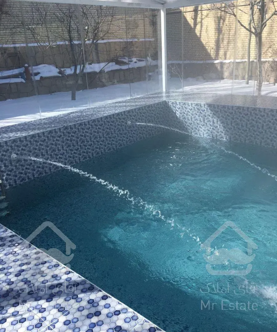 ویلای شیک بااستخرآکواریومی آبگرم اجاره ازمالک