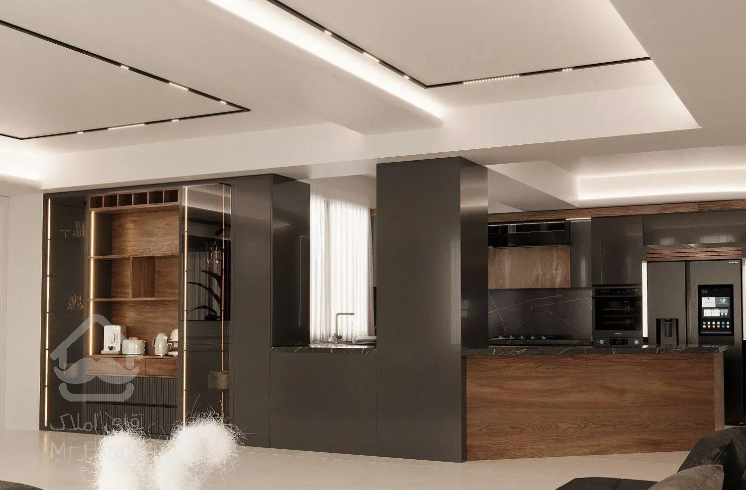 ۵پارکینگ / ۱۹۰ متر / صفرتاصد بازسازی کامل