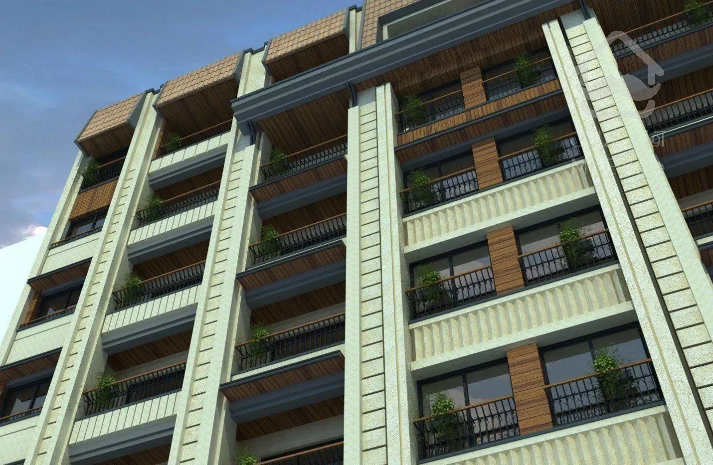 95 متر / 2 خواب / نوساز کلید نخورده