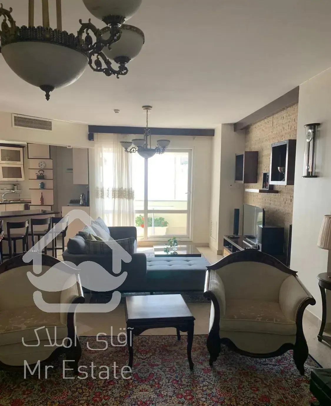 ١٢٠متر ٢خواب کوى فراز ویوکل تهران