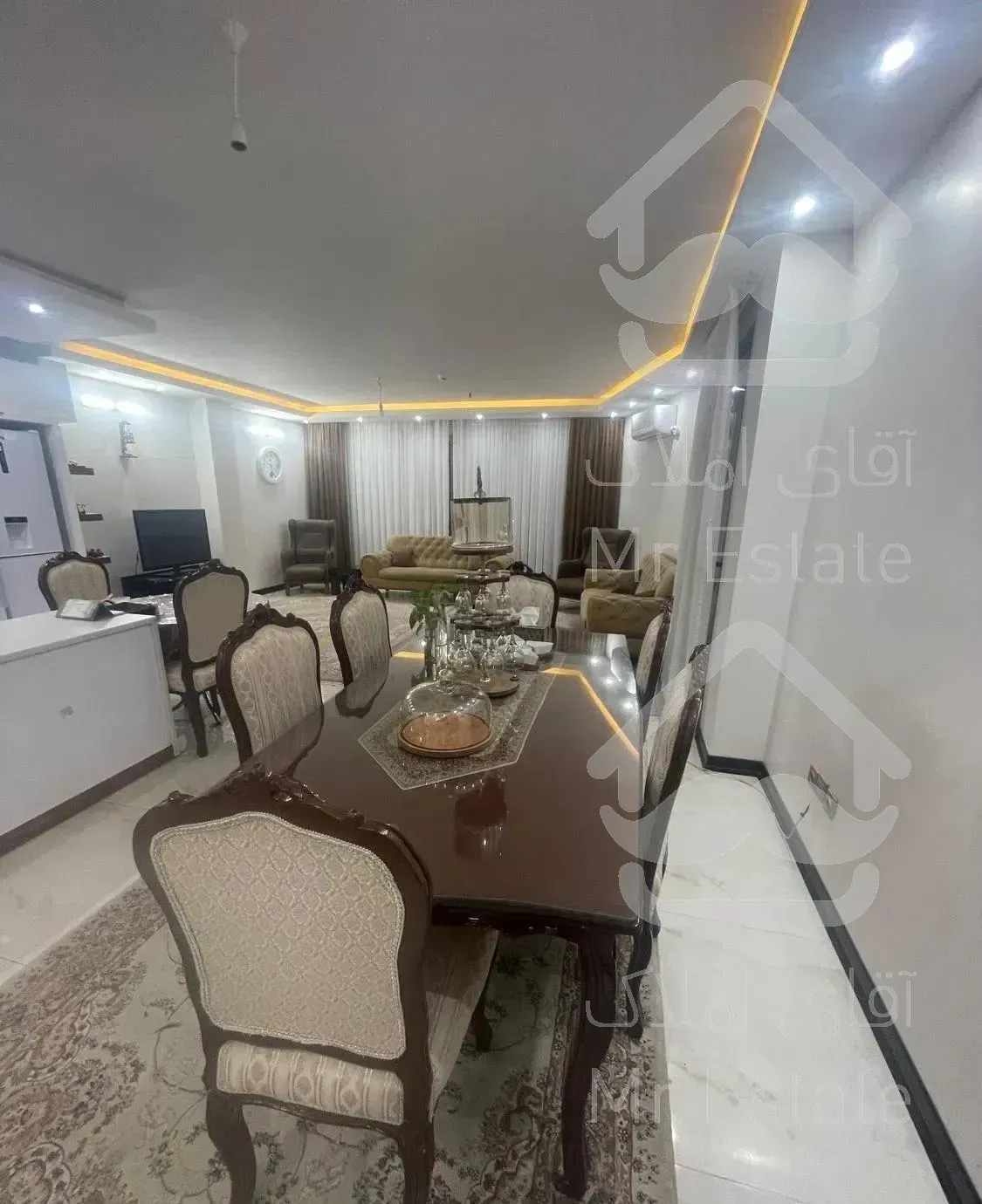 اپارتمان۱۰۰متری/۲خواب/خیابان ال محمد