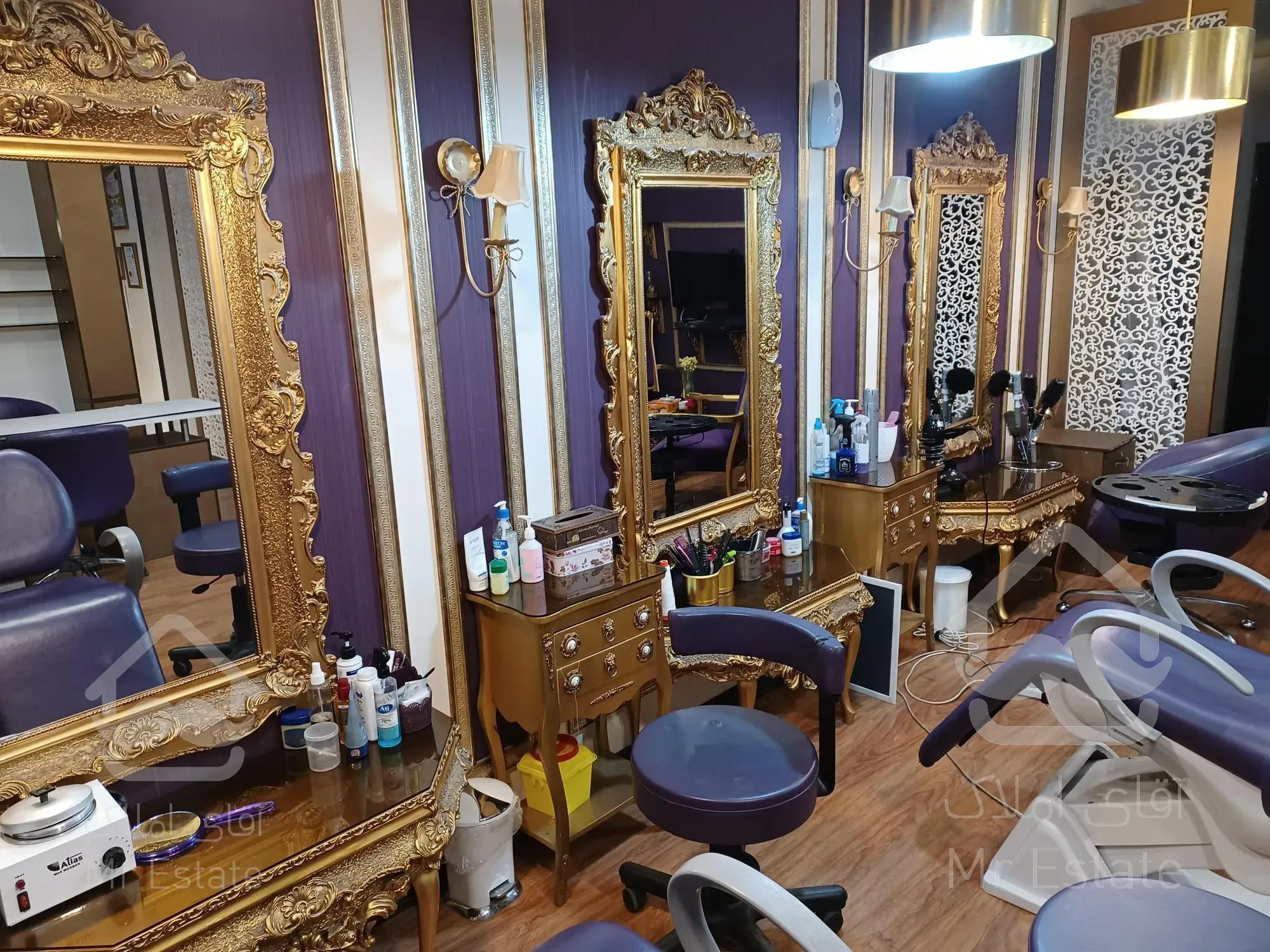 اجاره سالن زیبایی سند اداری صادقیه بر اصلی بلوار فردوس