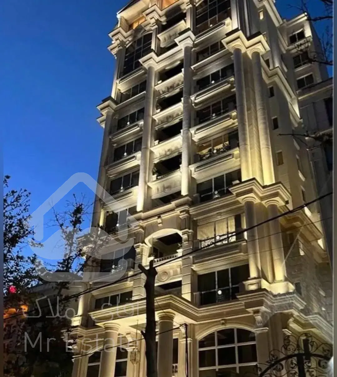 ۲۱۰و۲۳۰متربرج باشکوه مشاعات هتل تاپ لوکیشن ویوتراس