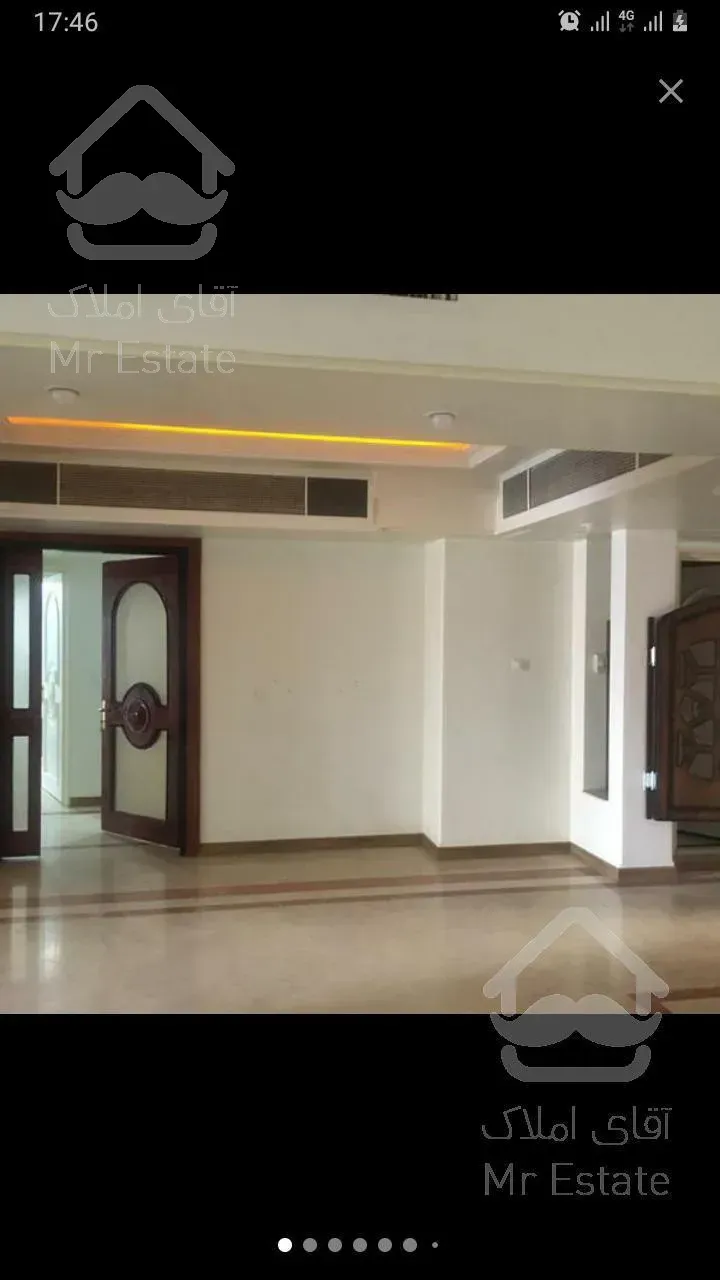 ۲۹۰ متر گل سنگ نیاوران ، غرق در نور