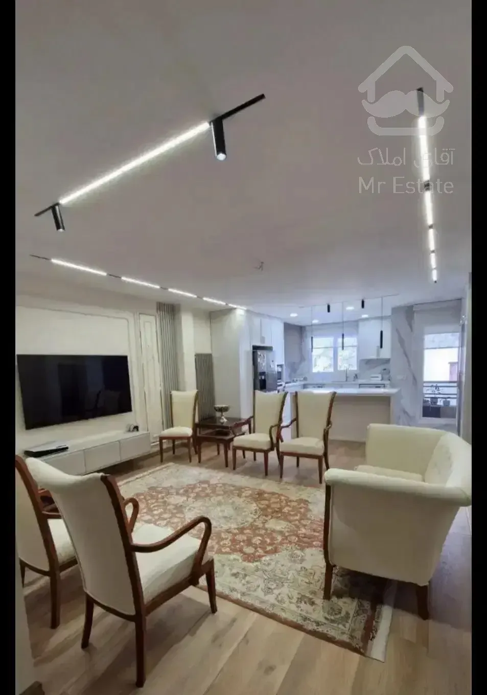 ۹۶متر/دو خواب/فول امکانات/مستطیل طلایی