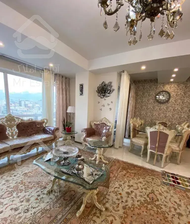 هروی  ۱۳۵ متر ۳خواب  یکساله(ویو ابدی)