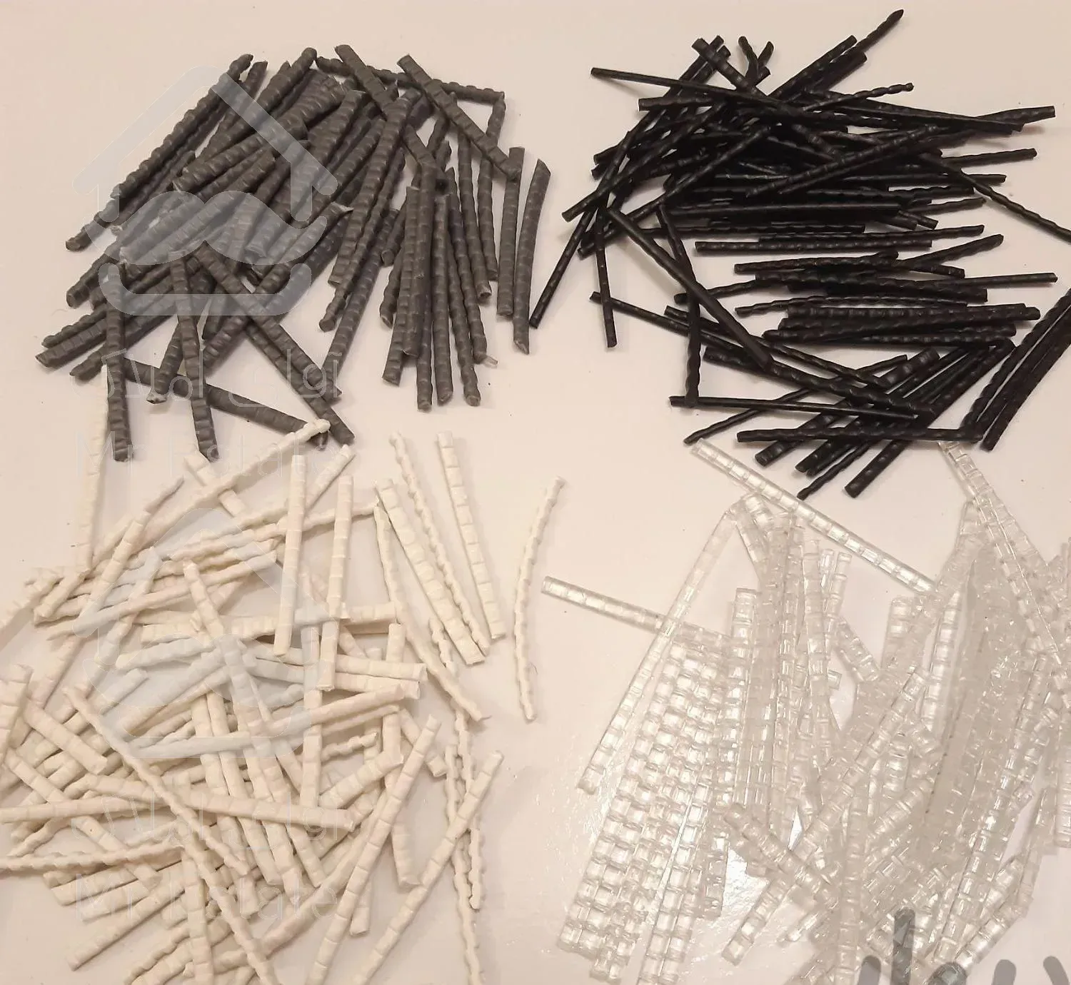 پلیمری الیاف پلاستیکی ماکرو سنتتیک بتن ریزی فورتا