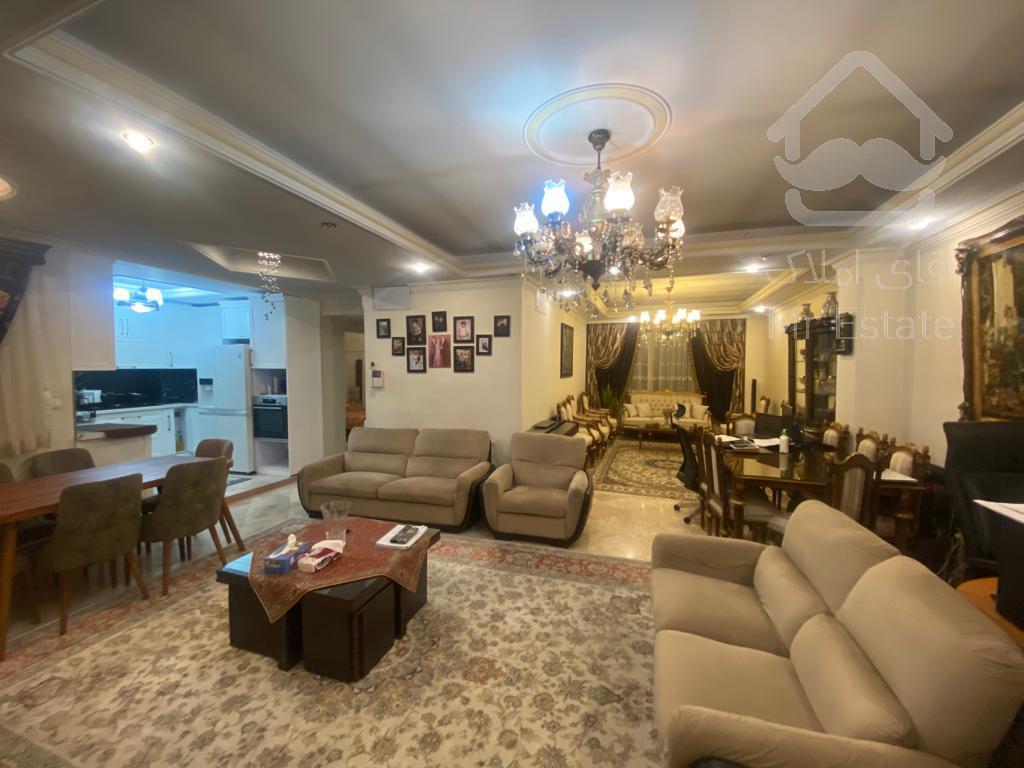 102 متر 2 خوابه / سالن پرده خور / پاسیو فرساد شرقی