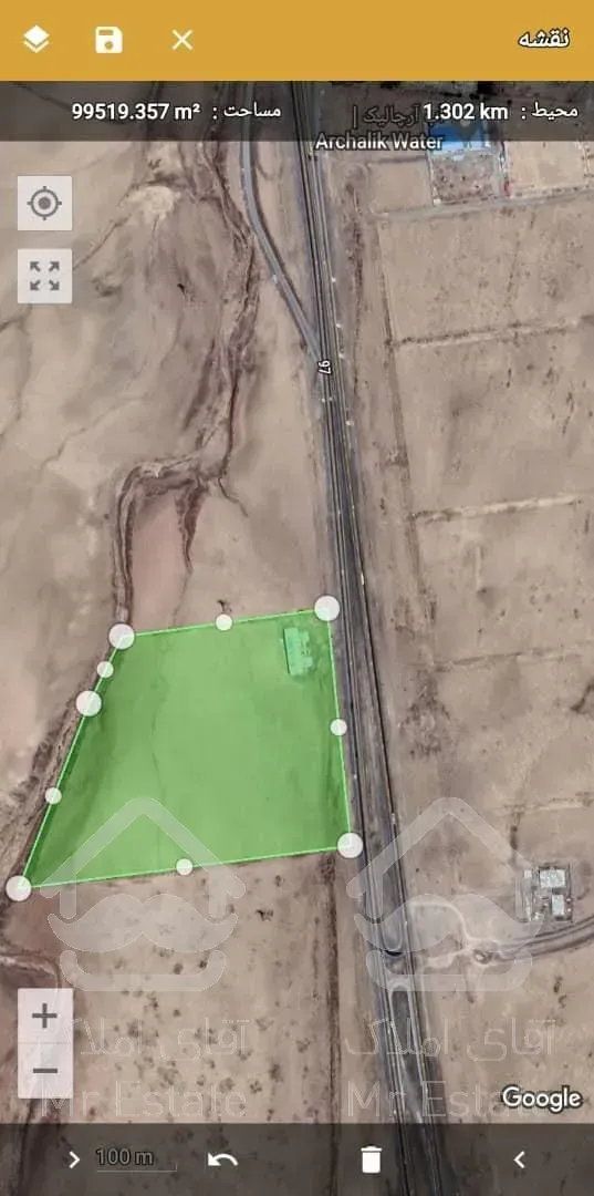 ۱۰ هکتار حاشیه جاده بین‌المللی مشهد فریمان