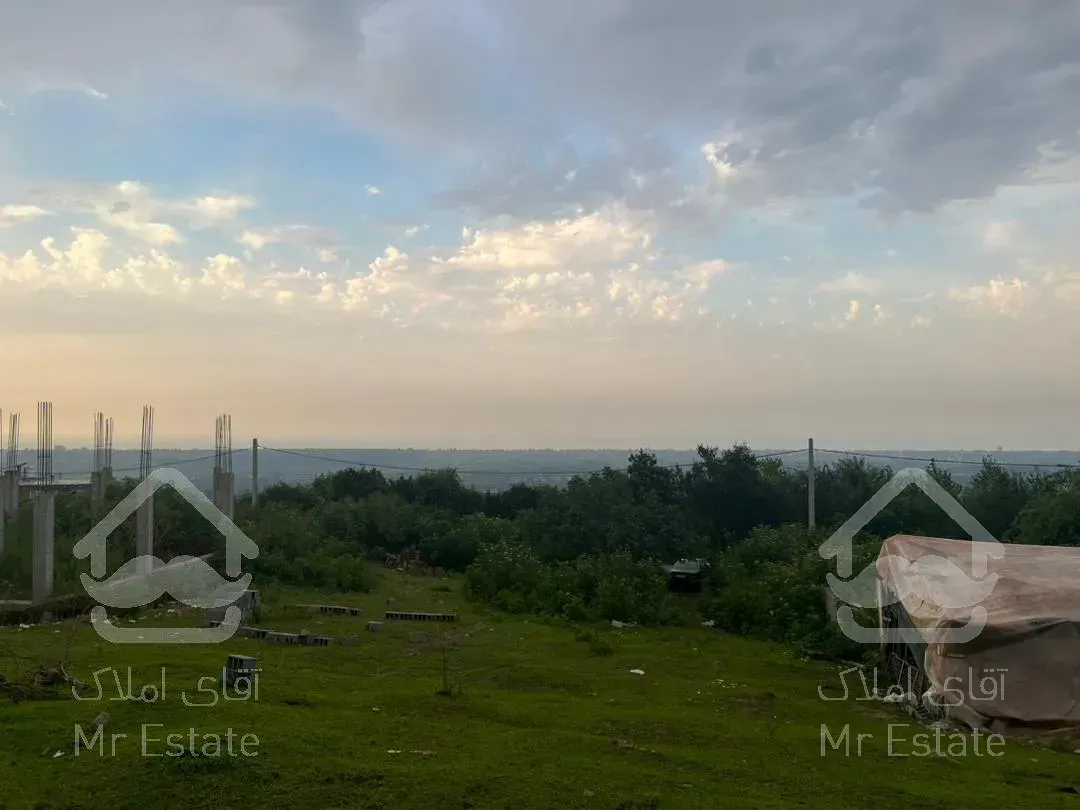 زمین 1000 متر منطقه ییلاقی شهر عباس آباد