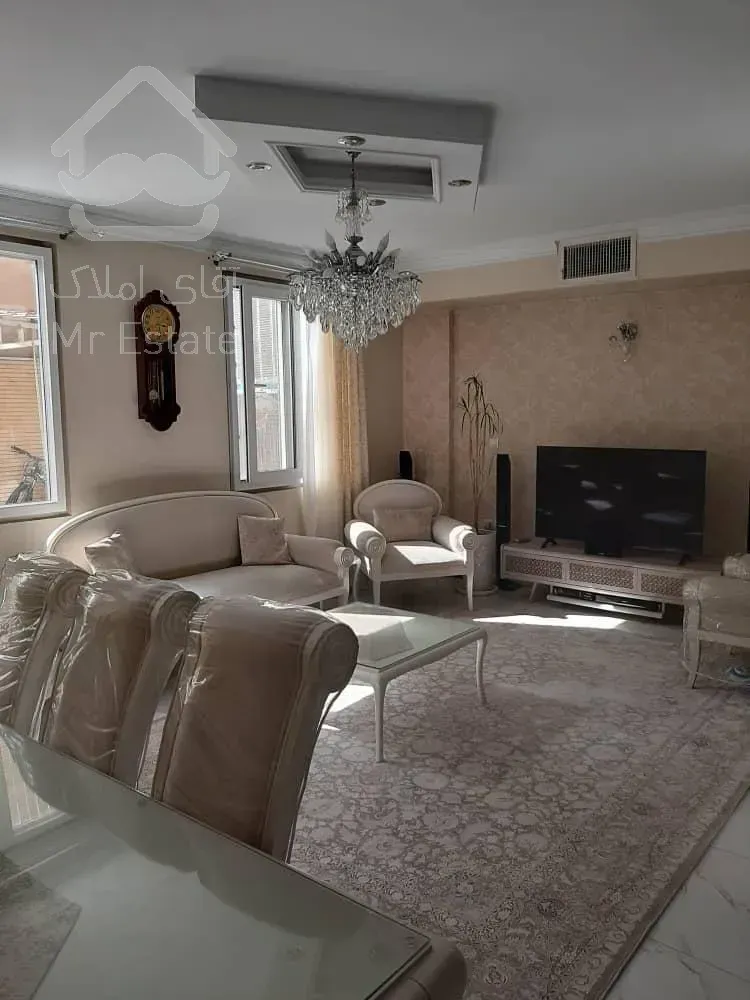 فروش اپارتمان ۸۶ متر زیر قیمت سالن پرده خور نور و نقشه عالی