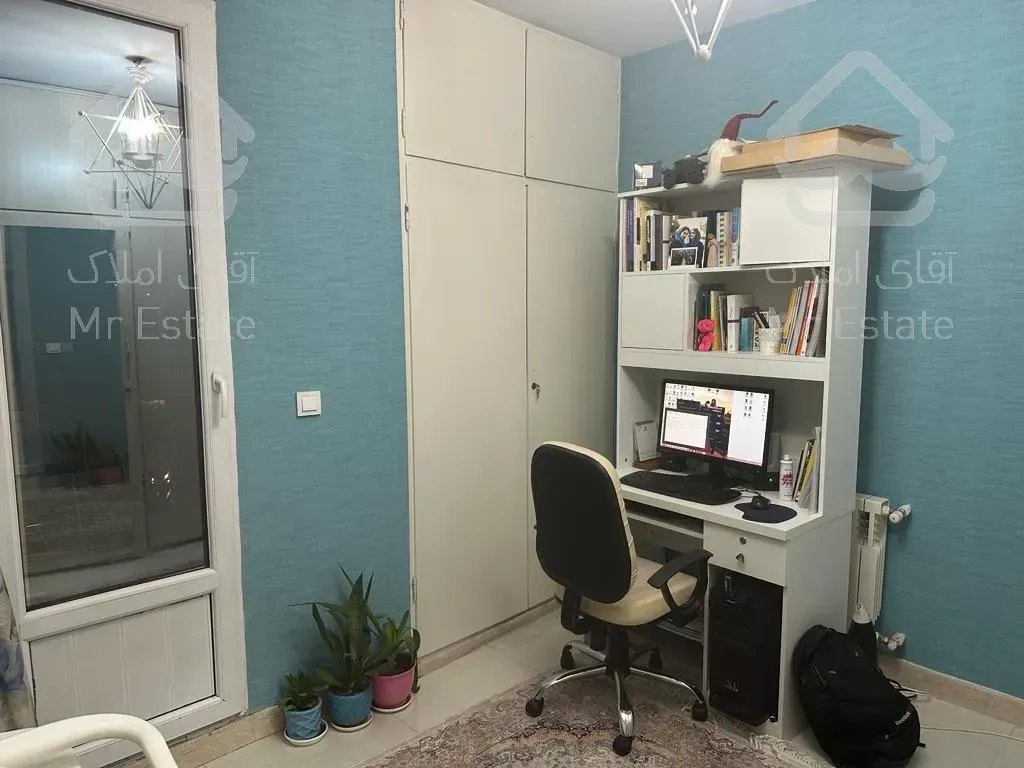 ۹۰ متر ۲ خواب /فول امکانات/سالن پرده خور