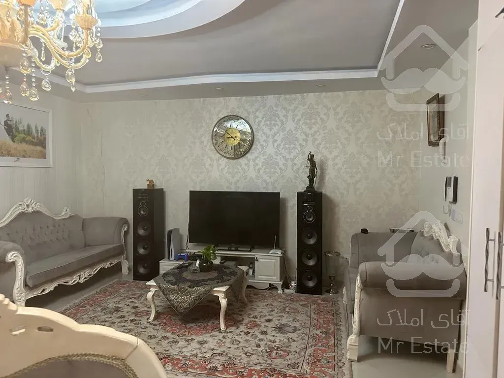 ۹۰ متر ۲ خواب /فول امکانات/سالن پرده خور