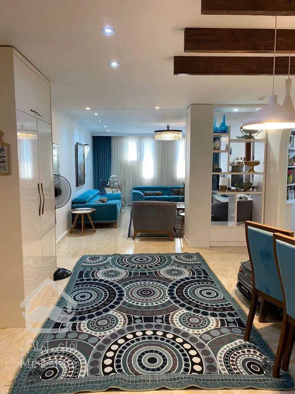 فروش ۱۰۵متر فول نوسازی شده سعادت آباد