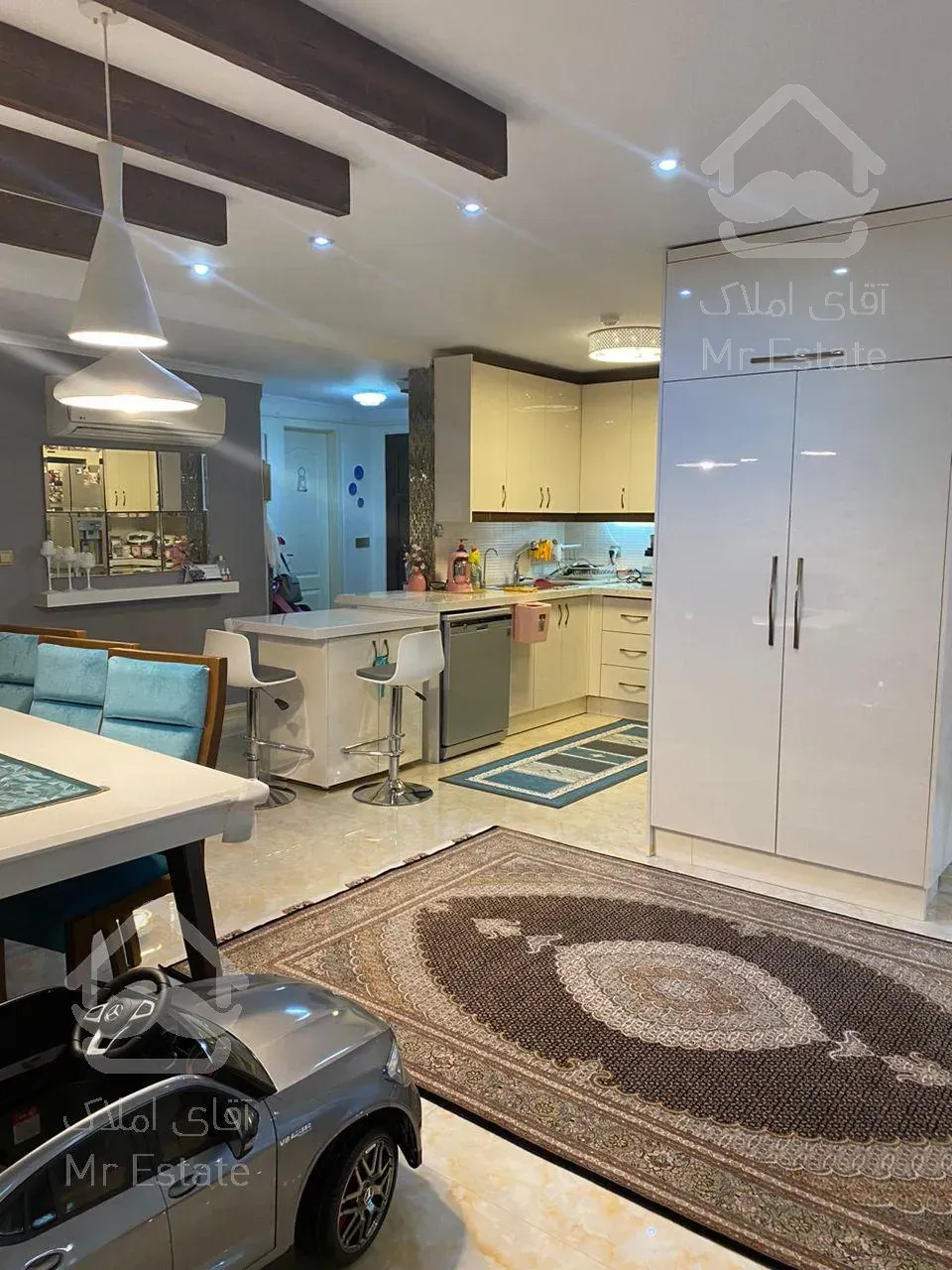 فروش ۱۰۵متر فول نوسازی شده سعادت آباد