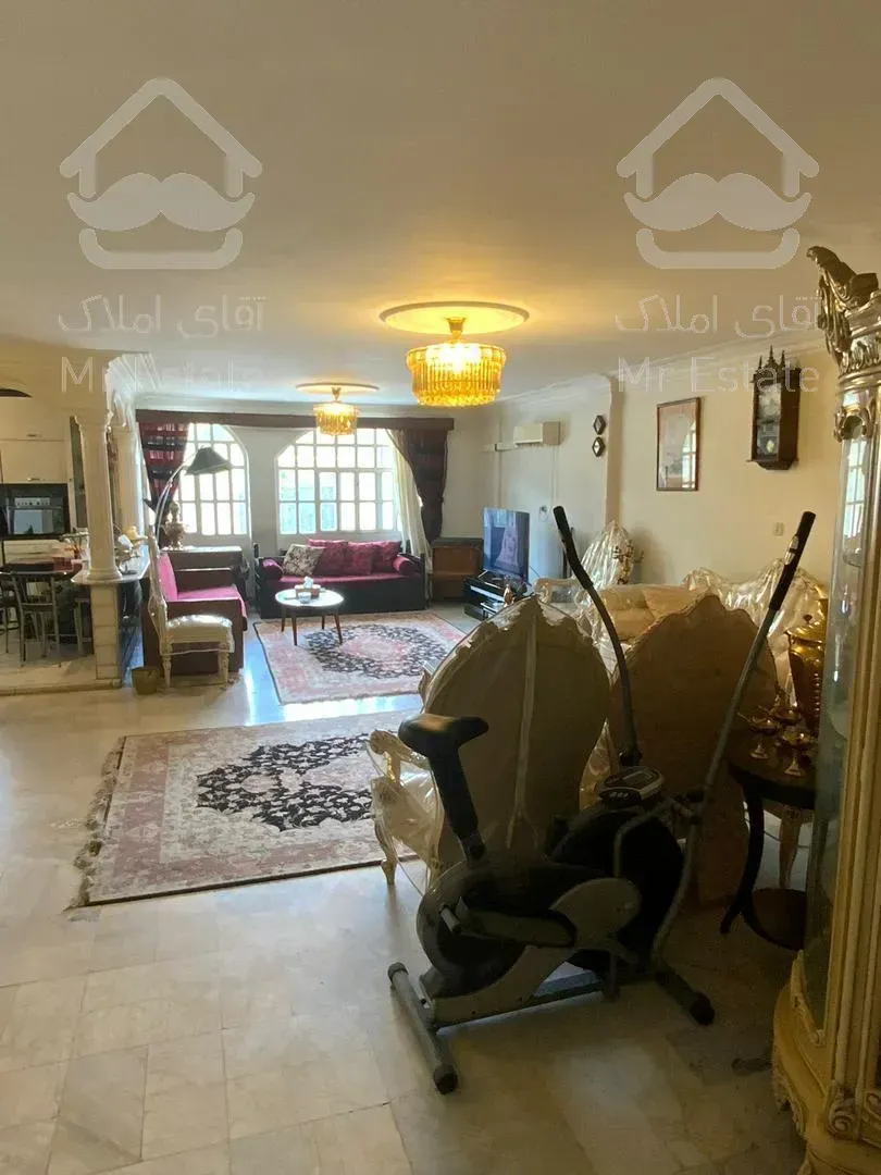 170 متر 4 خوابه سالن پرده خور بازسازی شده تک واحدی