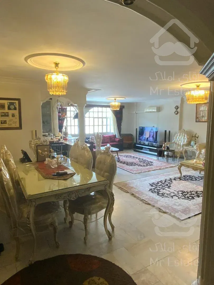 170 متر 4 خوابه سالن پرده خور بازسازی شده تک واحدی