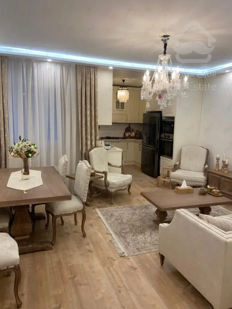 فروش اپارتمان ۹۰متر فول امکانات جنت اباد شمالی