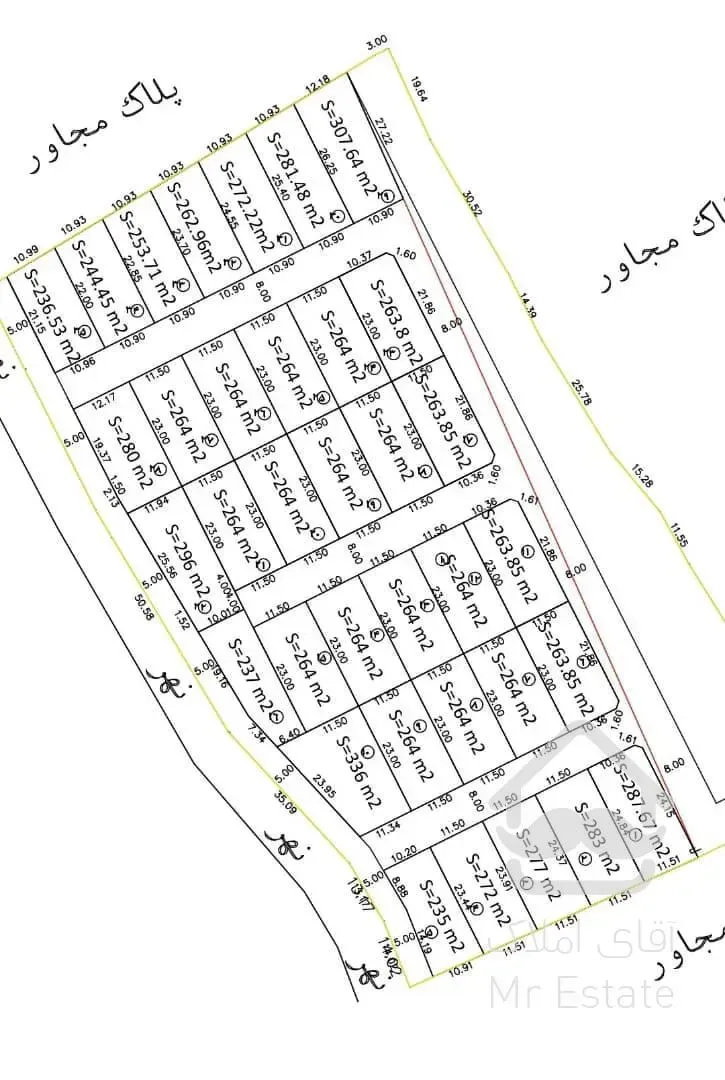 زمین استثنایی در قلب شهر چاف و چمخاله