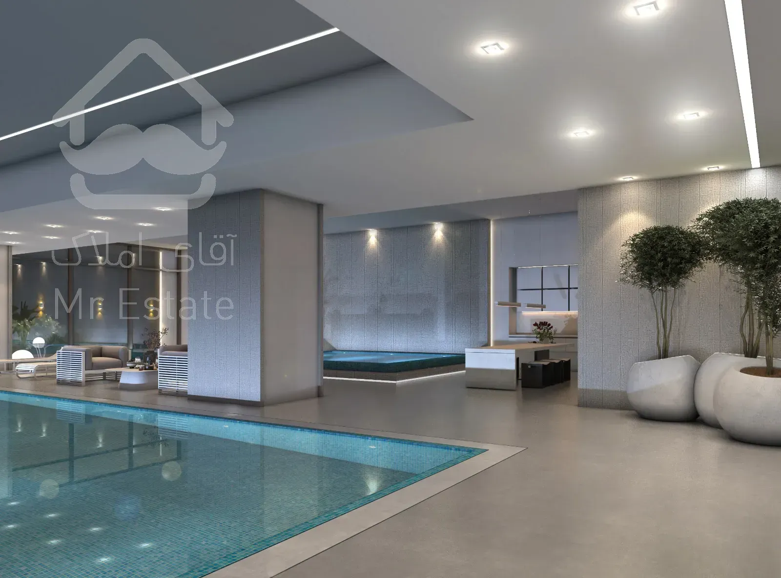 آپارتمان ۱۱۹ متری دو خواب مختص سرمایه گذاری