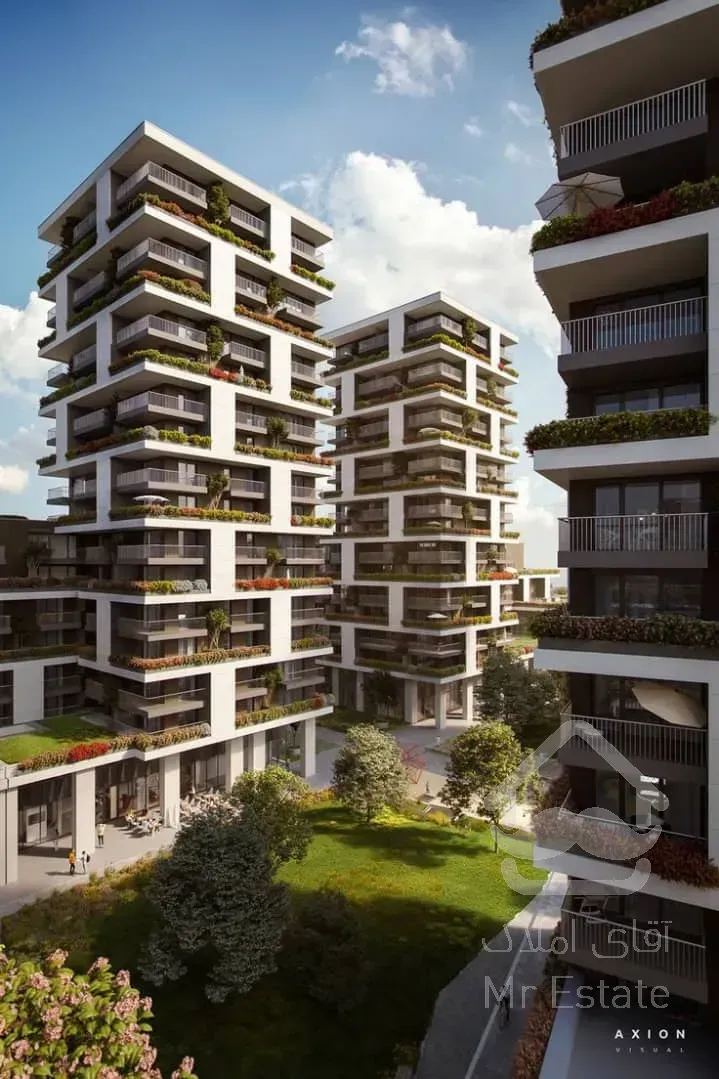 فروش برج آپارتمان مسکونی سالن غرق نور دریاچه