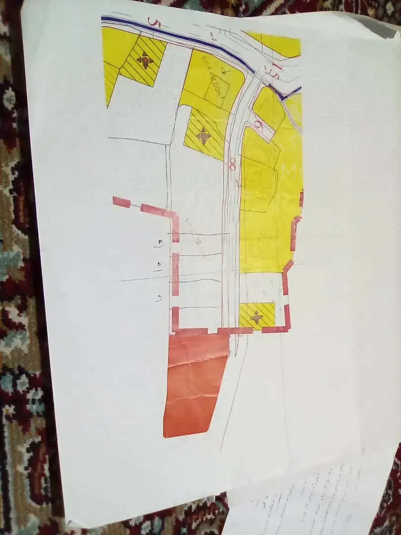 زمین بافت بنچاق دار باغی