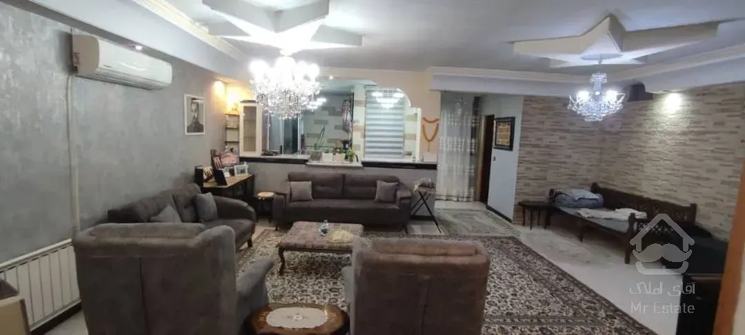 فروش آپارتمان 83متری نقشه پروانه ایی جنت اباد مرکزی