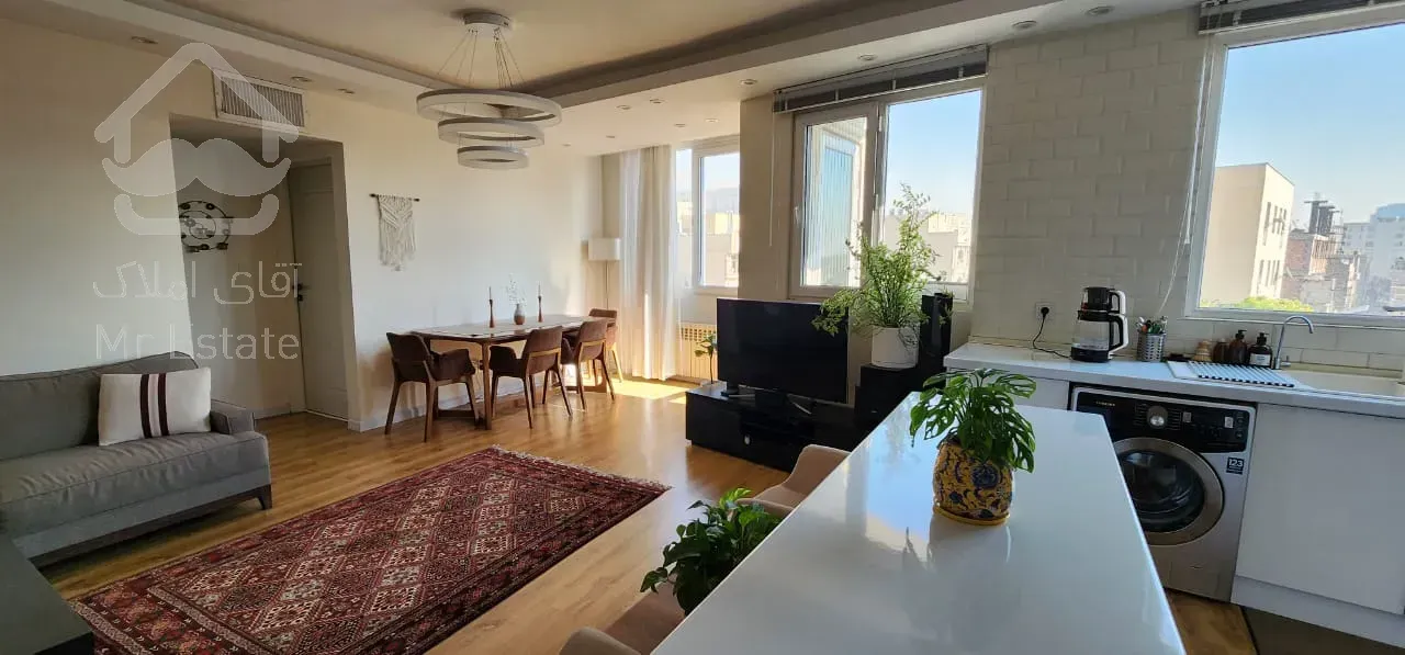 آپارتمان ۶۸ متری سالن پرده خور جنت شمال