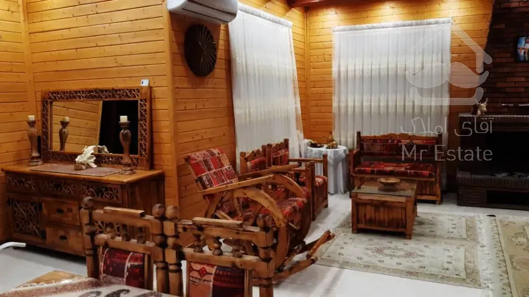 فروش ویلاچوبی ۲طبقه ۲۸۰متری عباس آبادمازندران