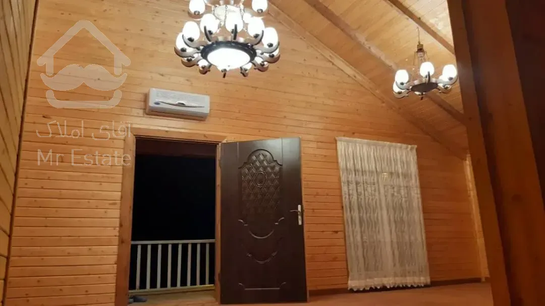 فروش ویلاچوبی ۲طبقه ۲۸۰متری عباس آبادمازندران