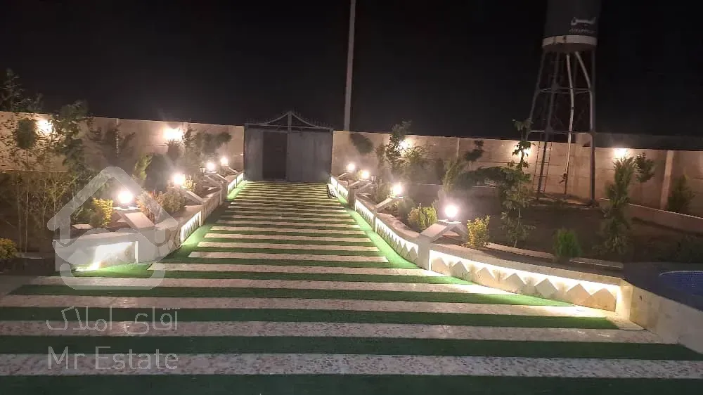 ویلا کودیان داخل بهترین مجموعه درختان ثمری آب و برق کنتور دار کناف نور پردازی سند تک برگ محوطه سازی