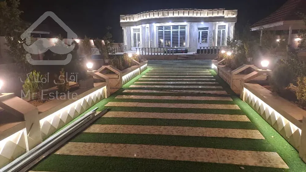 ویلا کودیان داخل بهترین مجموعه درختان ثمری آب و برق کنتور دار کناف نور پردازی سند تک برگ محوطه سازی