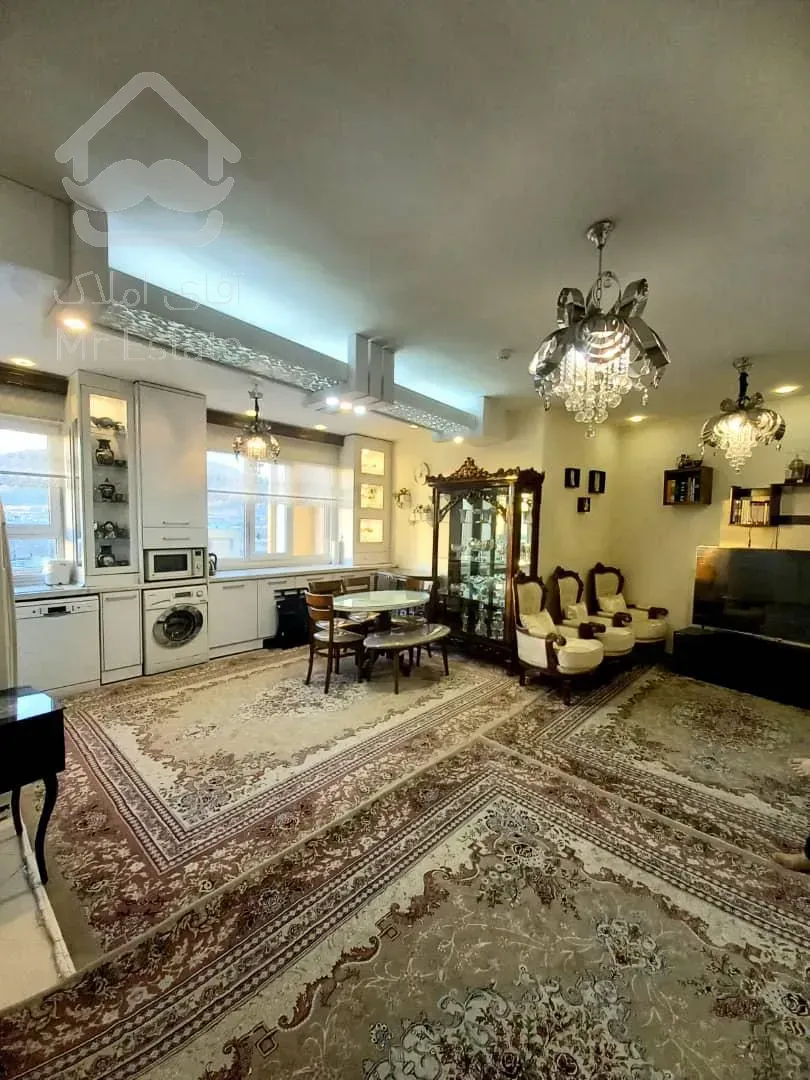 اجاره آپارتمان ۸۰متری ۲خواب سالن پرده خور در شهرزیبا