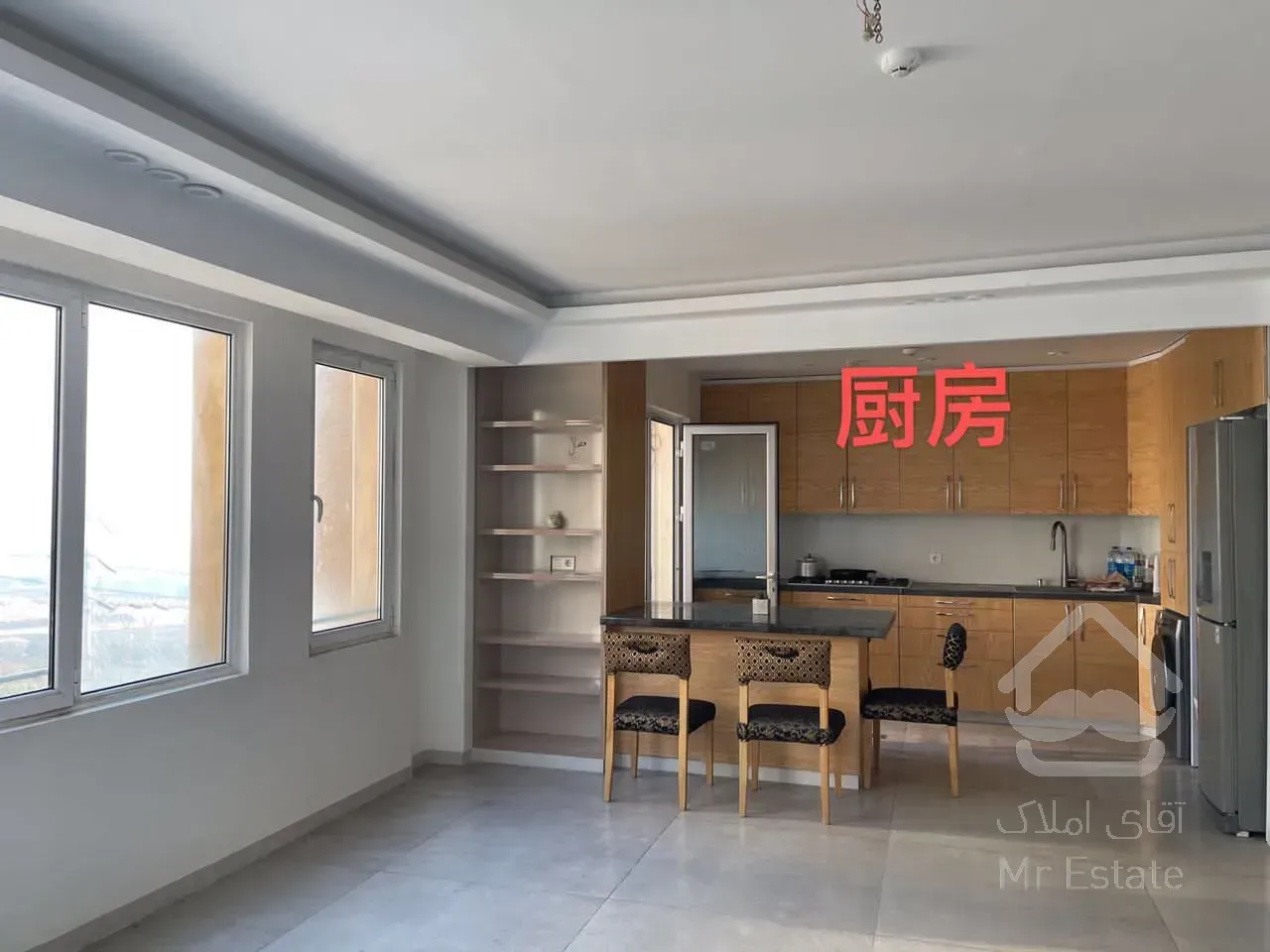 آپارتمان سعادت آباد۱۳۷متر۳خواب بام تهران