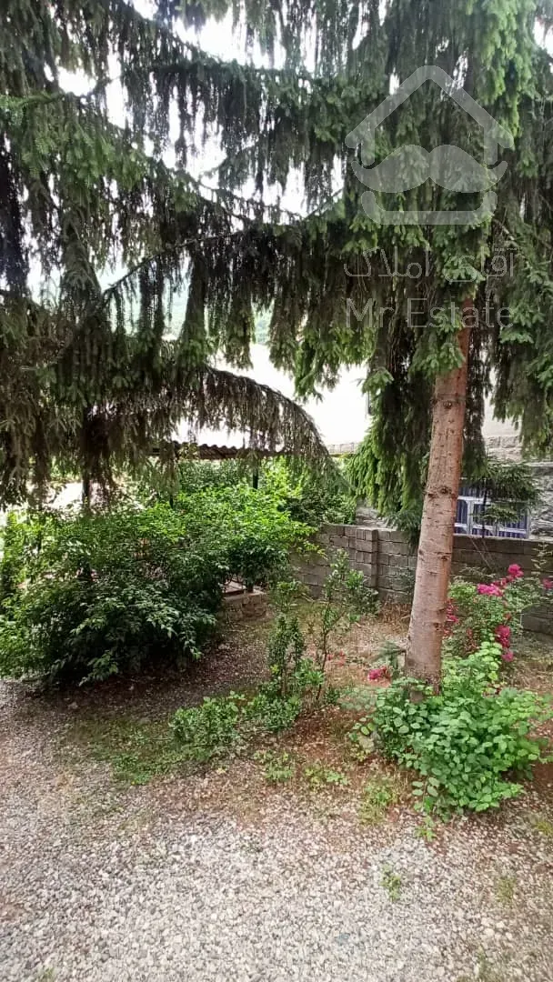 فروش 585متر زمین با ویلا چسبیده به رودخانه