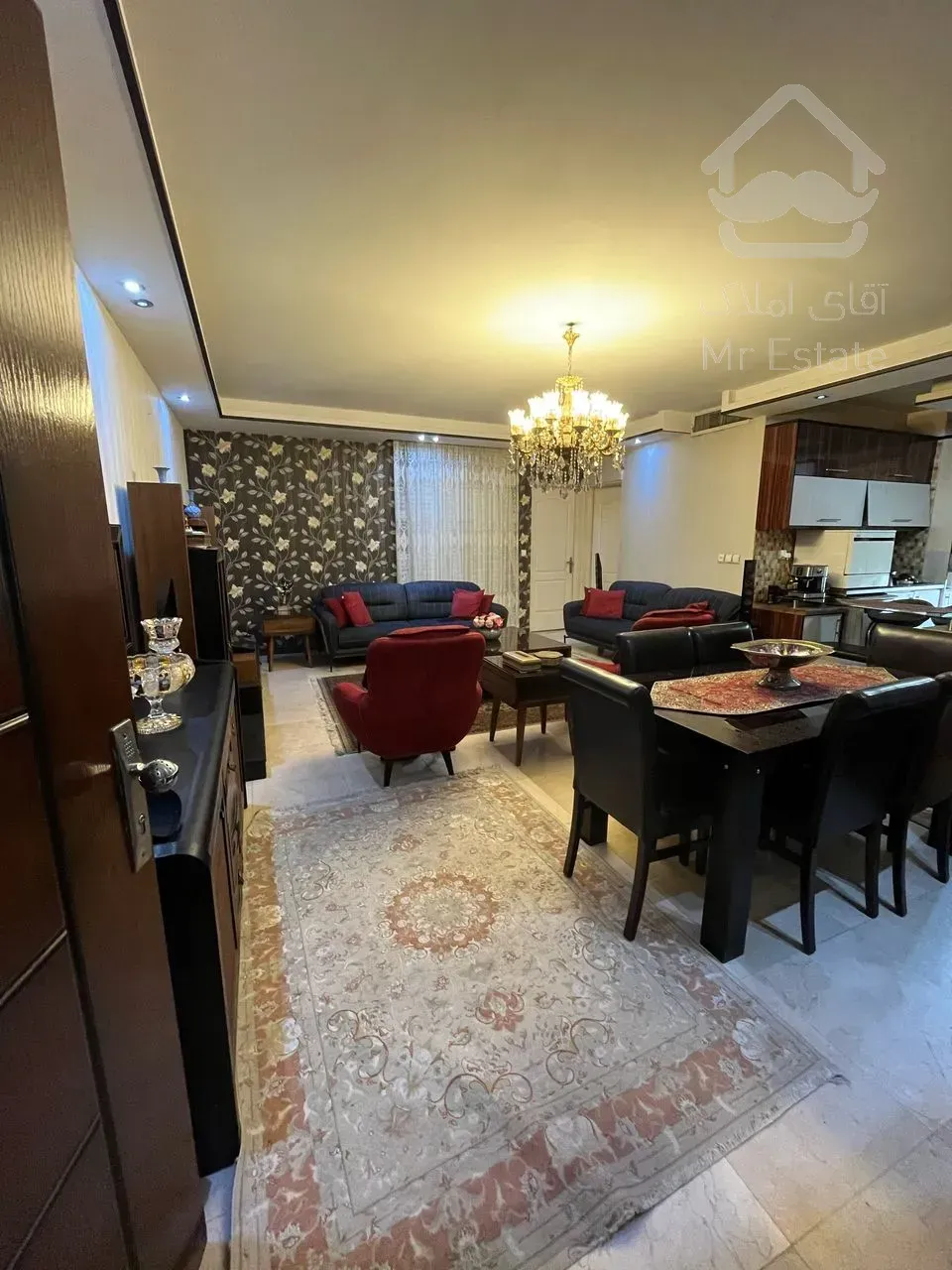 اجاره اپارتمان ۹۳ متر کم واحد باغ فیض