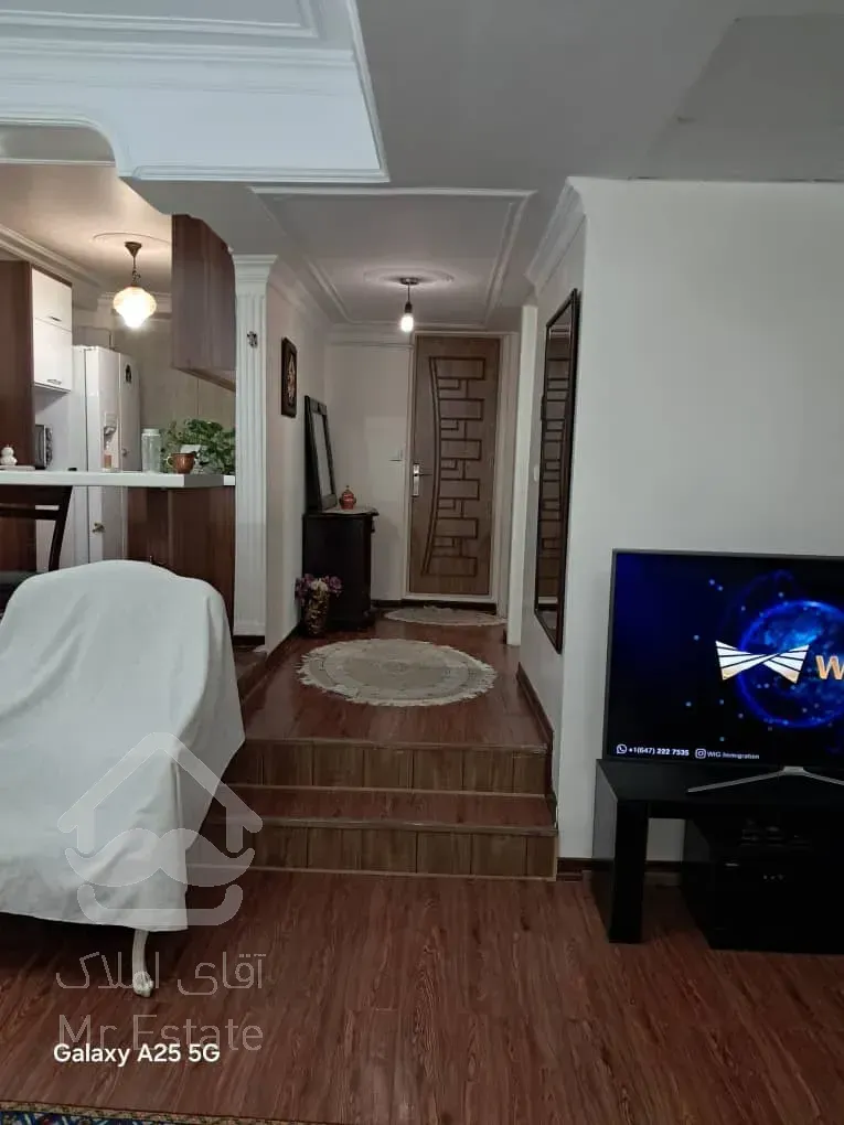 رهن آپارتمان ۸۰ متری ۲خواب سالن پرده خور بازسازی شده