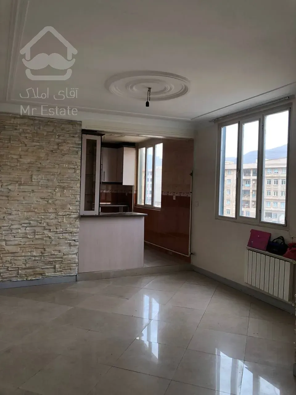 فروش آپارتمان ۵۰متر ۱خواب سالن پرده خور باغ فیض