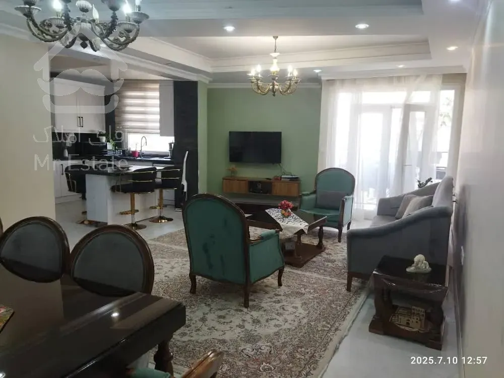 فروش آپارتمان ۱۰۰متر ۲خواب فول امکانات دوکله نور شهرک هما