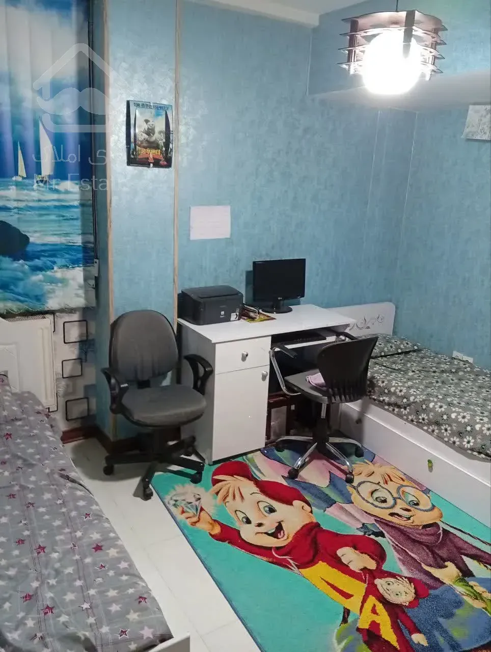 فروش تک واحدی 187 متری سه خواب شهرک ولیعصر