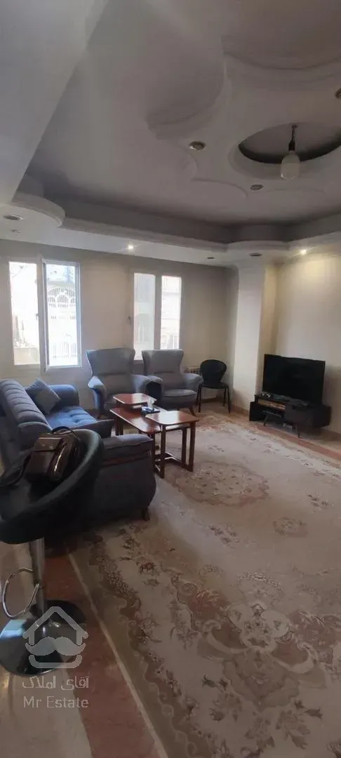 فروش آپارتمان ۲خواب جنت آباد مرکزی سالن پرده خور