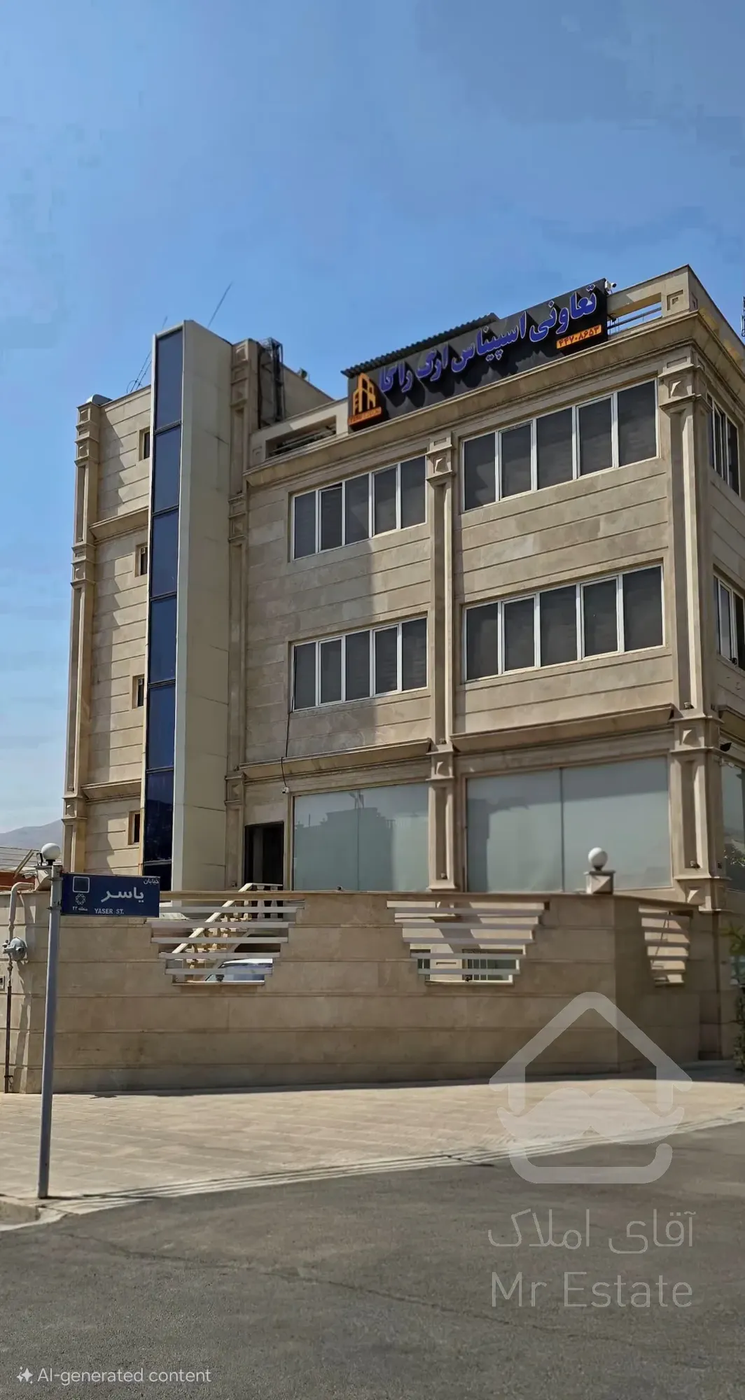 ۱۰۰ متری چشم انداز زیبا تعاونی راگا