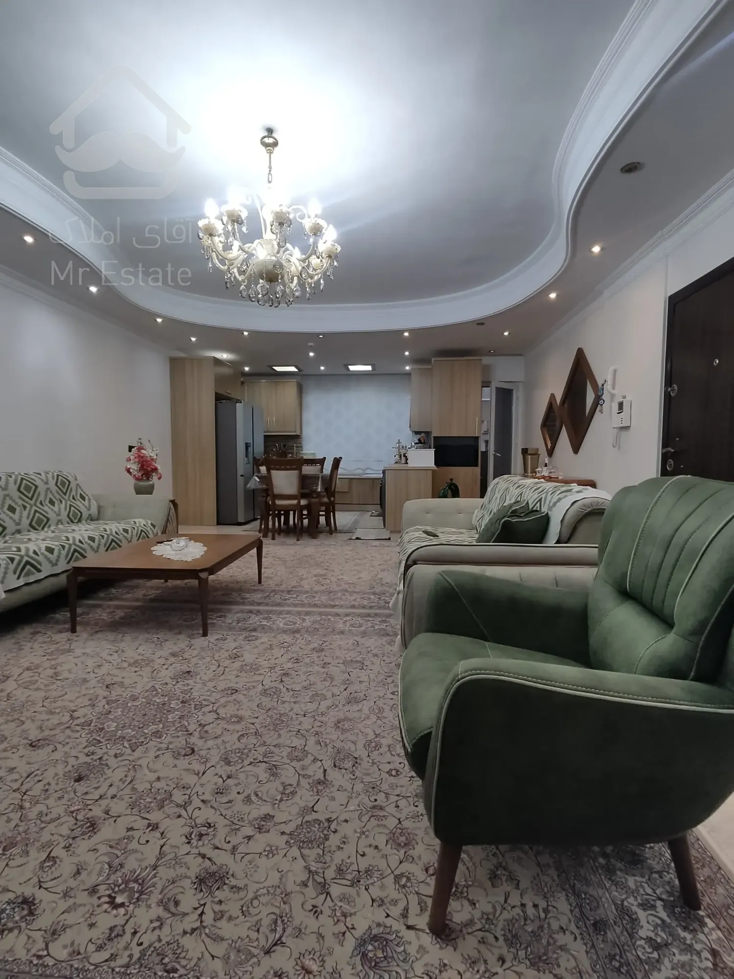 فروش آپارتمان ۶۰متر ۲خواب فول امکانات سالن.پرده خور بلوار بعثت