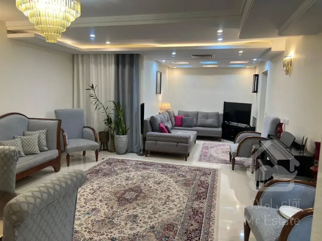 فروش اپارتمان ۷۵ متر زیر قیمت سالن پرده خور نور و نقشه عالی