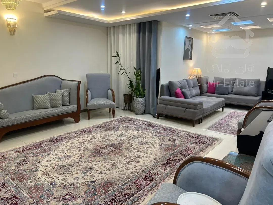 فروش اپارتمان ۷۵ متر زیر قیمت سالن پرده خور نور و نقشه عالی