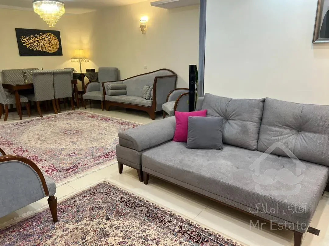 فروش اپارتمان ۷۵ متر زیر قیمت سالن پرده خور نور و نقشه عالی