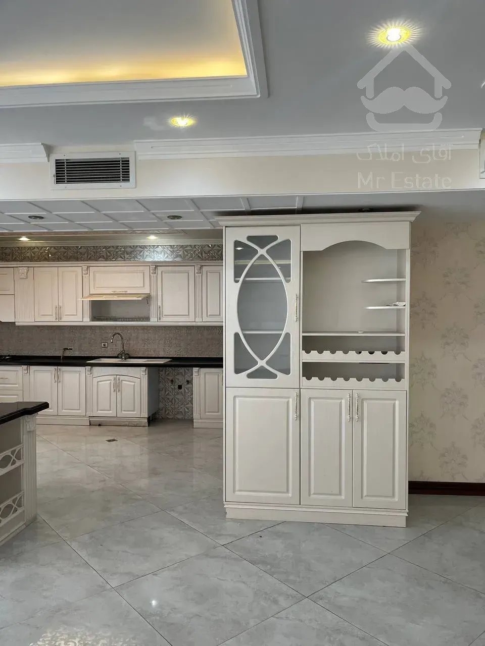 آپارتمان ۳ خوابه لوکس غرق در نور